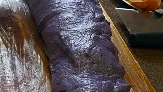 Ube/Cheese Pandesal #baking #pinoybread #foodie 