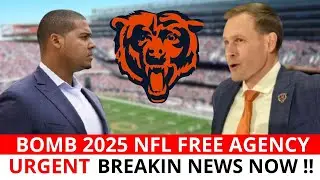 💣BREAKING NEWS! CHICAGO BEARS NEWS ABOUT FREE AGENCY NFL 2025 ! CHICACO BEAR NEWS! TODAY'S NEWS!