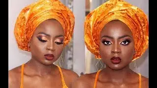 MAKEUP AND GELE TUTORIAL IN MY NATIVE LANGUAGE
