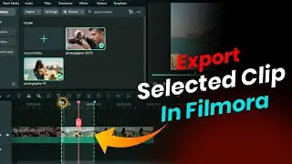 How to Export Selected Clip in Filmora 12