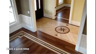 hardwood floor inlays