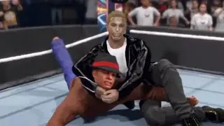 Adrian vs Ian. Papu WWE Extreme rules match. Papu Championship