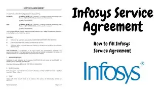 Infosys Service Agreement