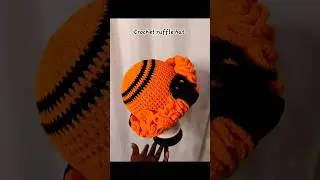 crochet ruffle hat#crochet#ascarcrochets#rufflehat#fashion#diy#trending#fypシ
