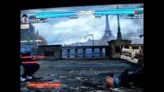 Tekken Tag Tournament 2 Forest Law + Slim Bob vs Kazuya + Heiachi