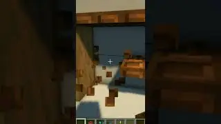 Простые декоративные полки в Minecraft