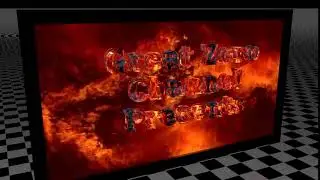 Fire in Cinema 4D and Text