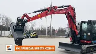 Koparka gąsienicowa Kubota KX085-5