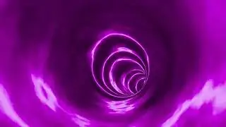 Fast Futuristic Color Changing Background Tunnel - Motion Graphics Animated Background Video HD