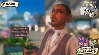 renovations & reapers (almost). 🧱 || 🦙 LLAMAS & LEGENDS: BARD 🎸 ||  Ep. 16 Gen 1 || The Sims 4 LP