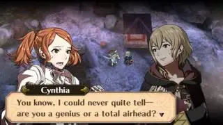 Fire Emblem Awakening - Cynthia & Morgan (Female) Hot-Spring Scramble Conversations