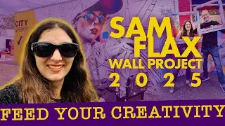 Sam Flax Wall Project 2025 | Graffiti, Stationery, Art Supplies and FUN!