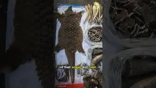 Pangolins | The Most Trafficked Mammal #quickfacts #shorts #youtubeshorts