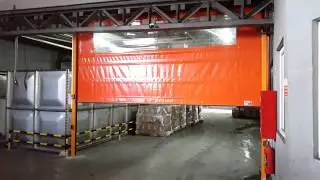 Hızlı branda kapı arsa otomatik kapı