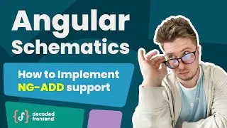 Angular Schematics &mdash; Implementing NG-ADD support for Libraries (advanced)