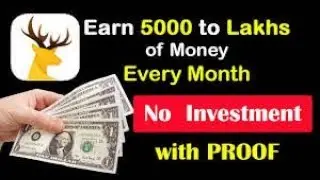 earn money online monthly Rs 1 lakh without investment 100% payment proof