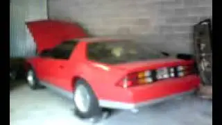 1984 Camaro Z28 Engine Running (2)