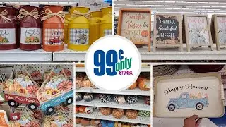 99 Cent Store Shopping Trip & Walk Through - Fall & Thanksgiving Decorations Are Here Yay!!!
