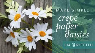 How to Make an Easy Crepe Paper Daisy
