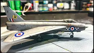 1:72 SCALE AIRFIX LIGHTNING COMLETED BUILD