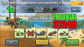 💯🚀 37240 Tutorial (Speedy The Hedgehog) - Hill Climb Racing 2