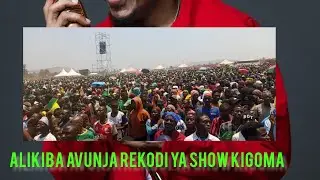 ALIKIBA AMSHA WATU WA KIGOMA KWA VIBE LA NYIMBO YA LEKA TUTINGITE KIGOMA #alikiba 