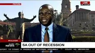 Discussing SA economy with Statistician General, Risenga Maluleke