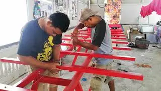 Setting Meja Sablon Thailand Part 2, Pasang Pin agar Presisi, Pabrik KAOS Jogja