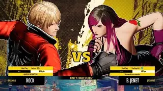 Fatal Fury: City Of The Wolves Rock Vs. B-Jenet #cotw #kofstudio #ffcotw #snk #rockhoward #bjenet