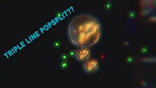 GOTA.IO | *IMPOSSIPLE* SMALLER SIZE TRIPLE POPSPLIT? AND THE STRANGEST PRE SPLIT EVER !