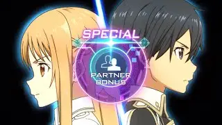 Sword Art Online Alicization Rising Steel Moon Cradle Kirito & Asuna Special Partner Bonus