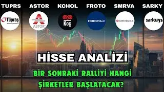 TUPRS ASTOR KCHOL FROTO SMRVA SARKY HİSSE ANALİZİ l BORSA YORUM