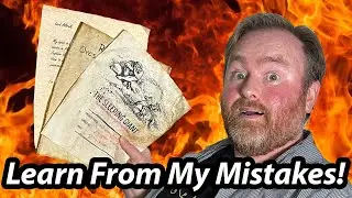 I Almost Burned My House Down Making These D&D Handouts!