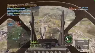 Battlefield 4: Large Conquest on Golmud Railway in СУ-25ТМ gameplay