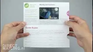 Direct Mail: Wisselbeeldkaart - Dubbele wisselbeeldkaart