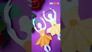 😱Diy Paper Doll Making 🔥#shorts #youtubeshorts #viral #papercraft #easy #handmade