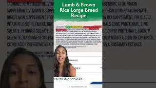 Canine nutritionist reviews Natural Balance limited ingredient recipes