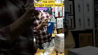 Portable Instant Geyser #01924578132 #instantwaterheater #instantgeyser #waterheater #reels #shorts