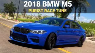 Forza Horizon 5 Tuning - 2018 BMW M5 F90, FH5 Purist Race Build, Tune & Gameplay