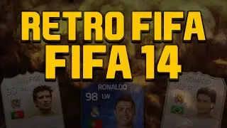 RETRO FIFA! FIFA 14! AWESOME LEGEND SQUAD FT ROMARIO!!!