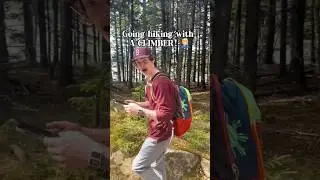 Going anywhere with climbers is the worst!🤪 #climbing #bouldering #rockclimbing