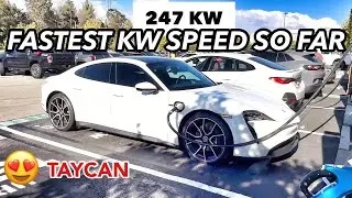 Taycan's Insane Level 3 Charging Explained【Porsche44】