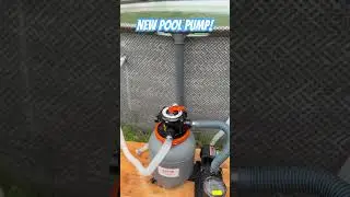 Opening the pool with new Vevor sand filter and pump! #farm #pool #homestead #vevor