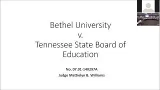 2017 01 25 Bethel University Petition for Declaratory Order