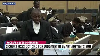 Supreme Court Fixes October 3rd For Judgment In Smart Adeyemi's Suit Against Kogi APC