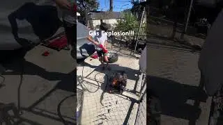 Gas Explosion demonstration
