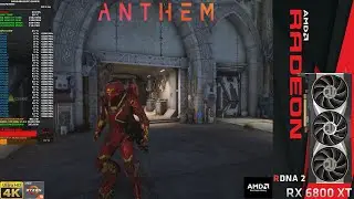 Anthem Max Settings Native 4K | RX 6800 XT | Ryzen 9 3950X