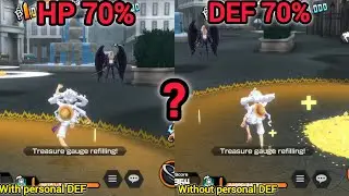 DEF OR HP?Which one is better for Gear 5 Luffy + Best medal SET😤 | One Piece Bounty Rush | OPBR