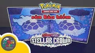 Mở 2 box ETB Stellar Crown kiếm  RÙA siêu hiếm ToyStation 919