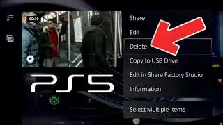 PS5 How to DELETE Screenshots Pictures Video Clips!